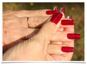 Nail Growth - Applying Nail Oil helps keep nails from breaking as fast